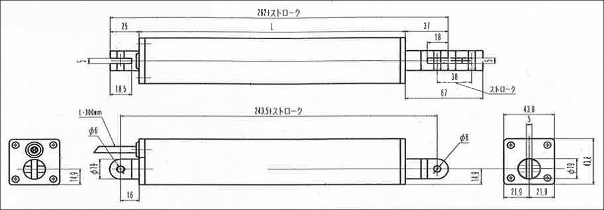 TSL43S外形寸法 TSL43S外形寸法